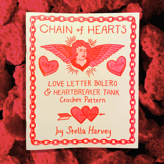 Chain of Hearts Crochet Pattern