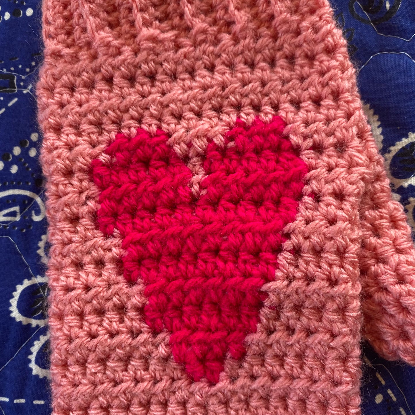 Heart Mittens